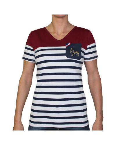 T-shirt Marinière Femme - L'Aquitaine