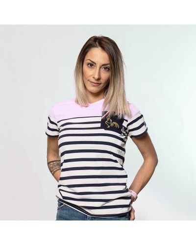 T-shirt Marinière Femme - Max Cancan