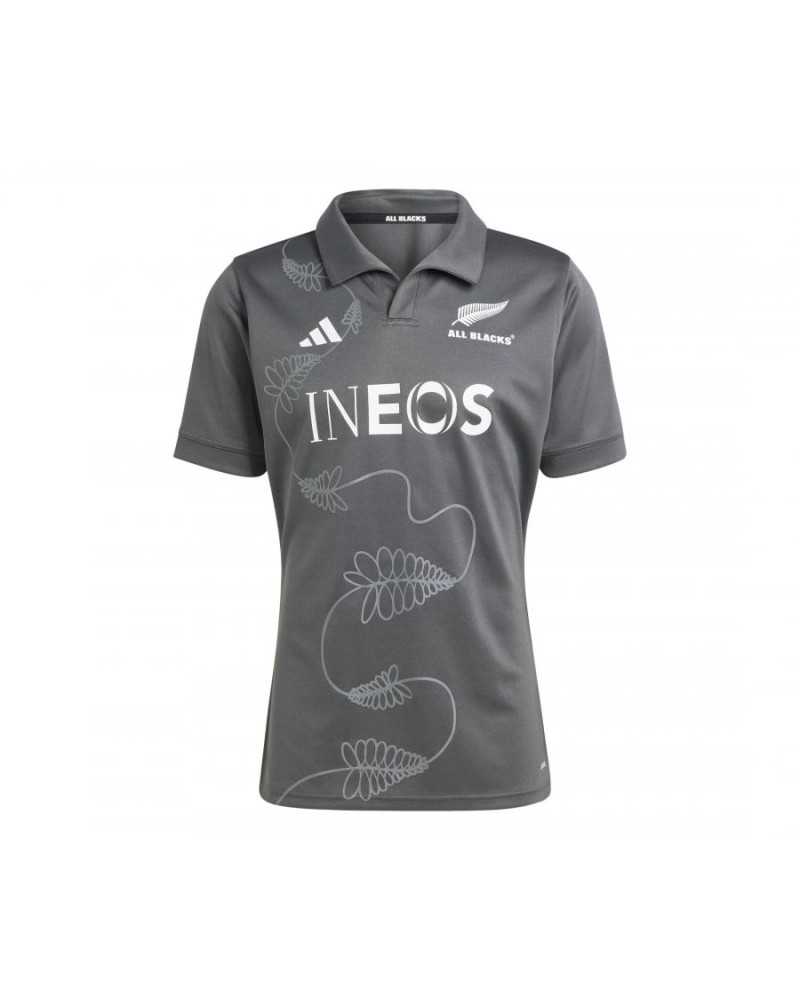 Maillot Entraînement All Blacks gris