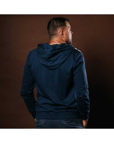 Sweat zippé Epaule Marinière