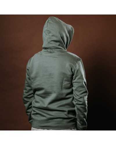 Sweat à capuche Peony Hoodie - Julien Soone - kaki