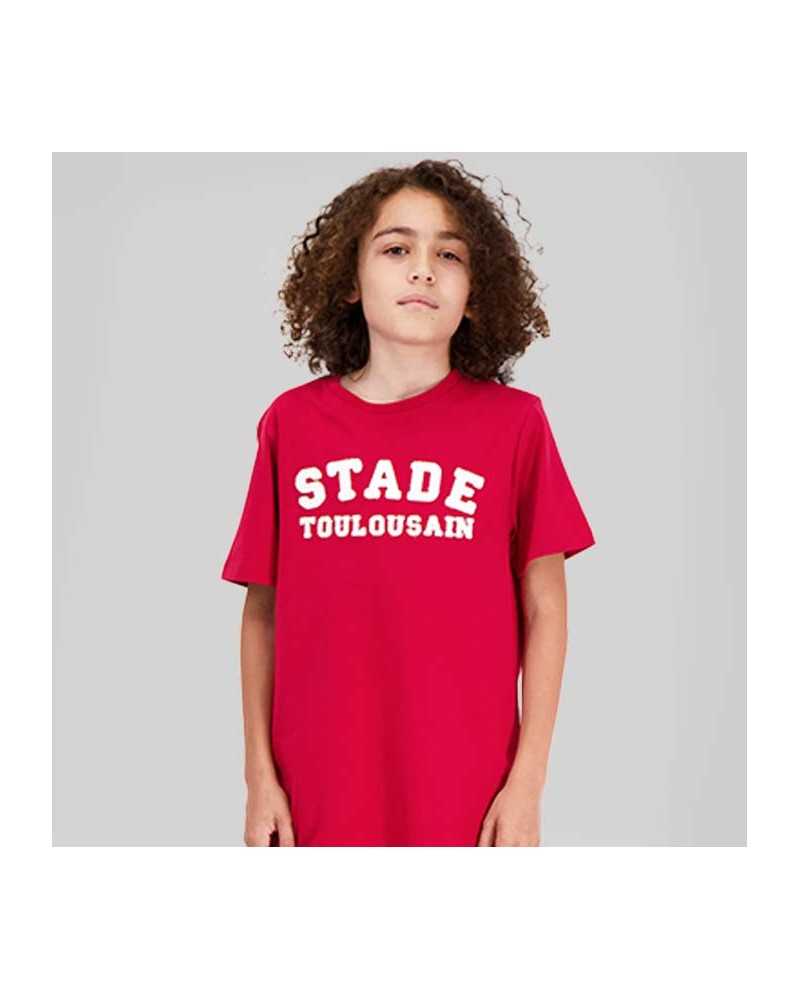 T-shirt Blizzard - rouge - Enfant - Stade Toulousain