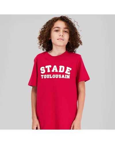 T-shirt Blizzard - rouge - Enfant - Stade Toulousain