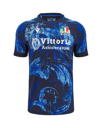 Maillot d’Entraînement Junior Officiel de la Fédération Italienne de Rugby - Saison 2024/2025