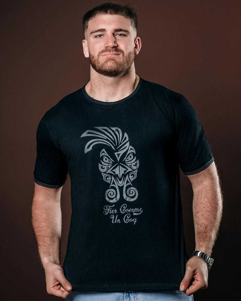 T-shirt Tribal Rooster