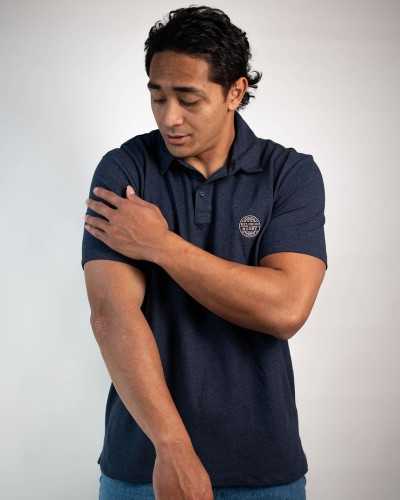 Polo Rugby Ecoresponsable - Navy