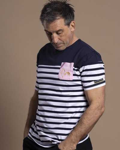 T-shirt Marinière La Vie en Rose