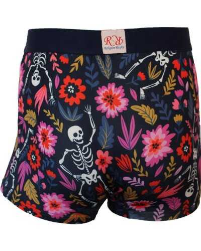 Boxer Homme Latino Flowers