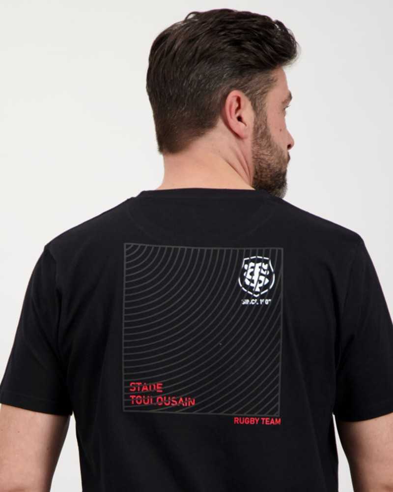 T-shirt Homme Style Stade Toulousain - noir