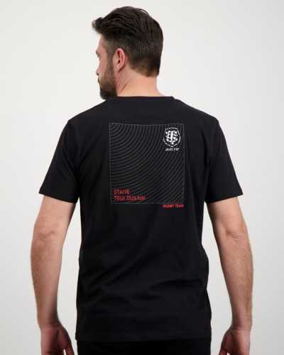 T-shirt Homme Style Stade Toulousain - noir