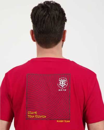 T-shirt Homme Style Stade Toulousain - rouge