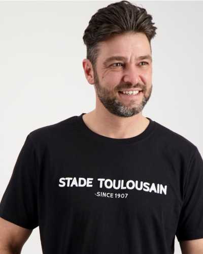 T-shirt Homme Chic Stade Toulousain - noir