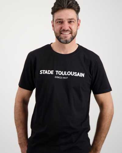 T-shirt Homme Chic Stade Toulousain - noir