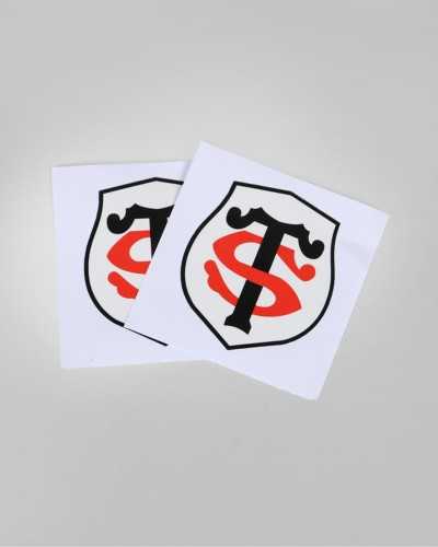 Autocollants Logo - Lot de 2 - 6 cm - Stade Toulousain