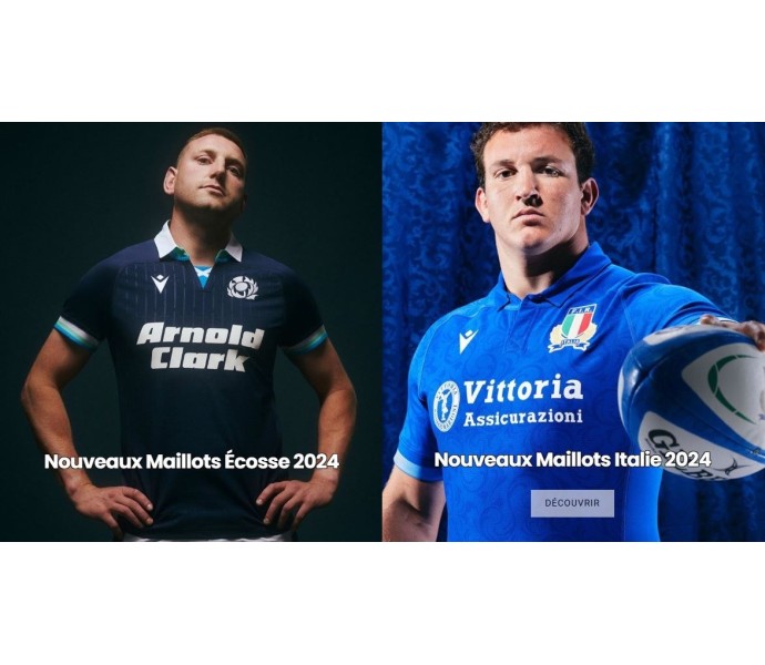 Soutenez Votre Équipe Nationale avec les Maillots Officiels du Tournoi des Six Nations chez Religion Rugby